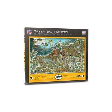 YOUTHEFAN YouTheFan 9029540 Green Bay Packers Joe Journeyman Puzzle - 500 Piece 9029540